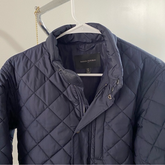 Banana republic diamond quilted jacket - Picture 2 of 2